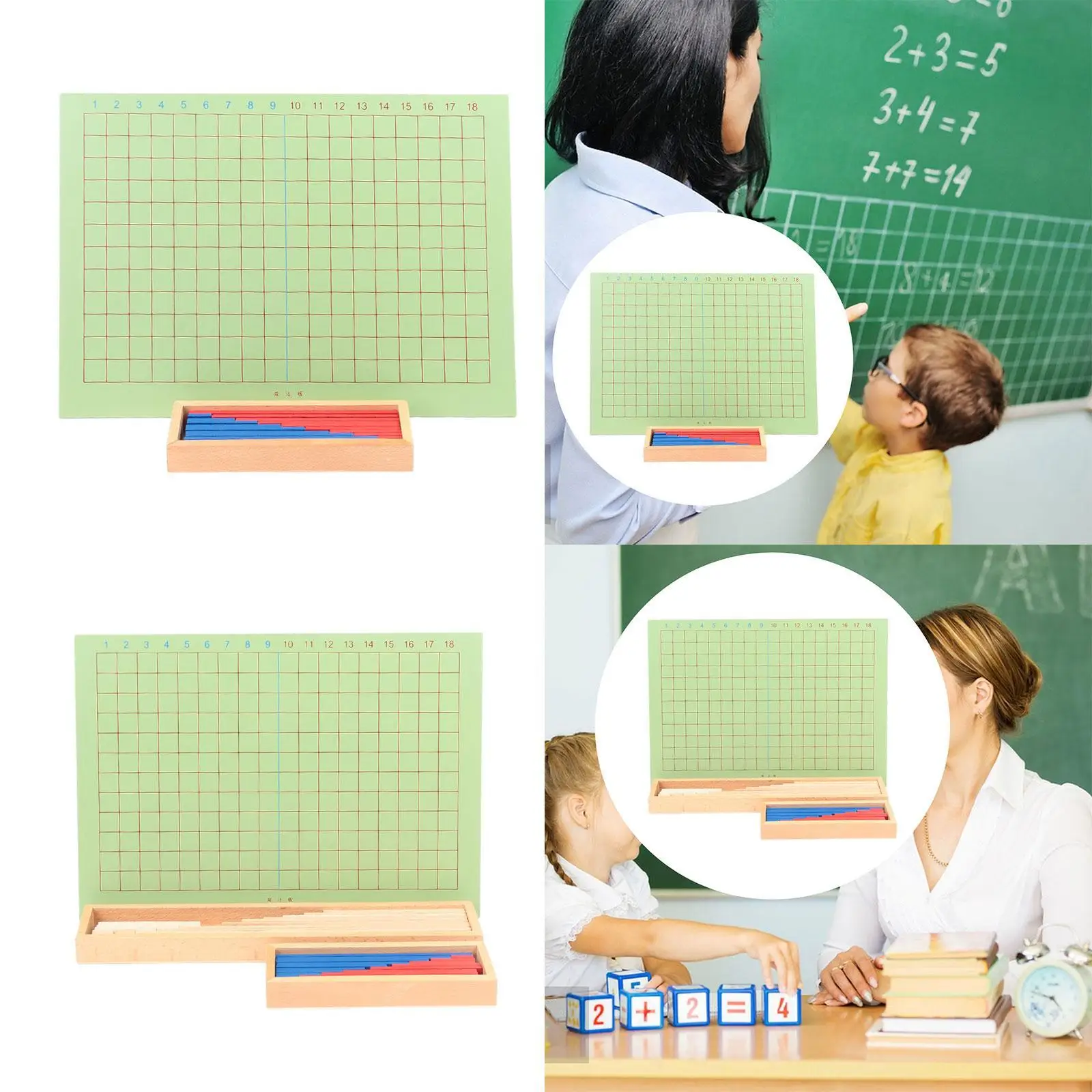 Math Learning Tools for Addition And Subtraction, Educational Manipulative Game for Kids