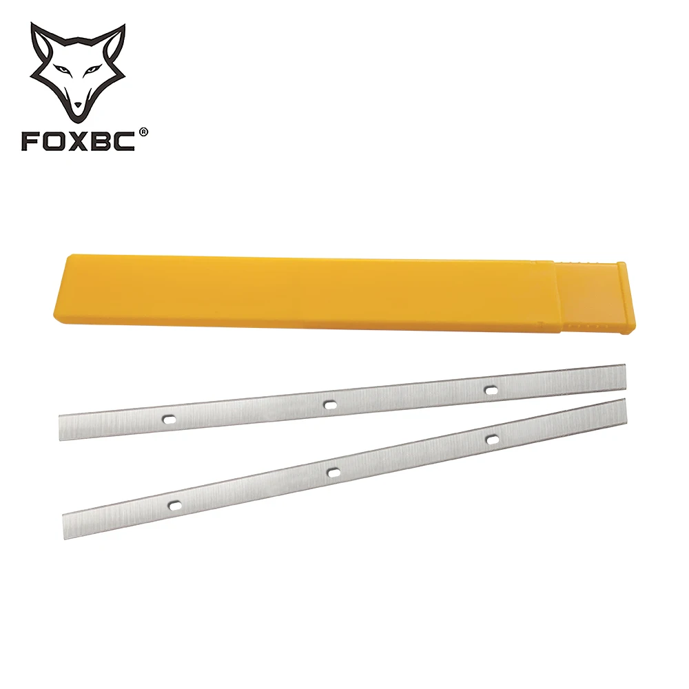 FOXBC 12x1.5x320 mm Planer Blades Knives for JET JWP12L-234 2pcs