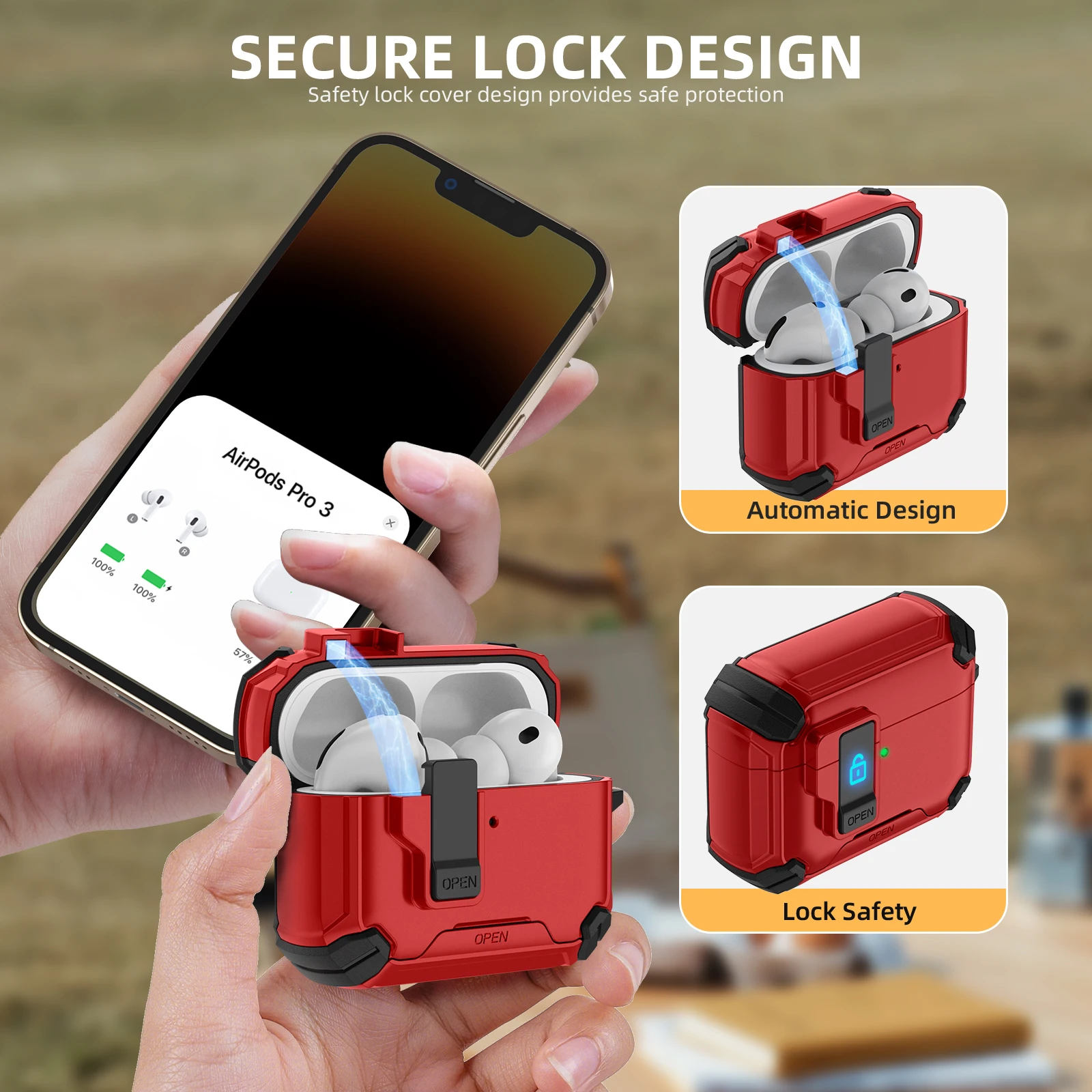 セキュリティロックカバー Apple AirPods Pro - Pc Security Lock のレビューと価格