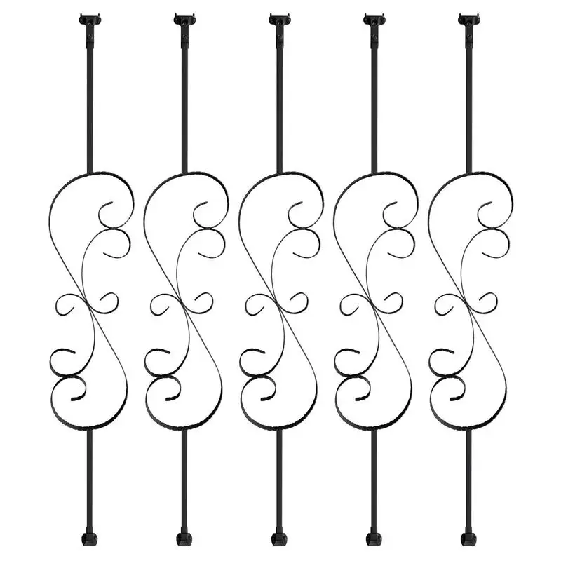 

Baluster post, gate post, decorative post, fence post, galvanized steel, 185 x 20 x 1118 mm, stair post, stair spindle, matte black. Ideal for stairs and handrails indoors.
