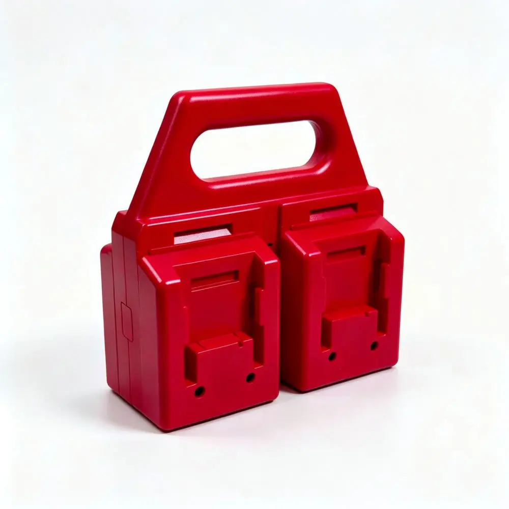 Efficient Battery Storage Mount For Hans 18V Power Tool Organizer Rack Stand Shelf Portable Abs Garage Accessories