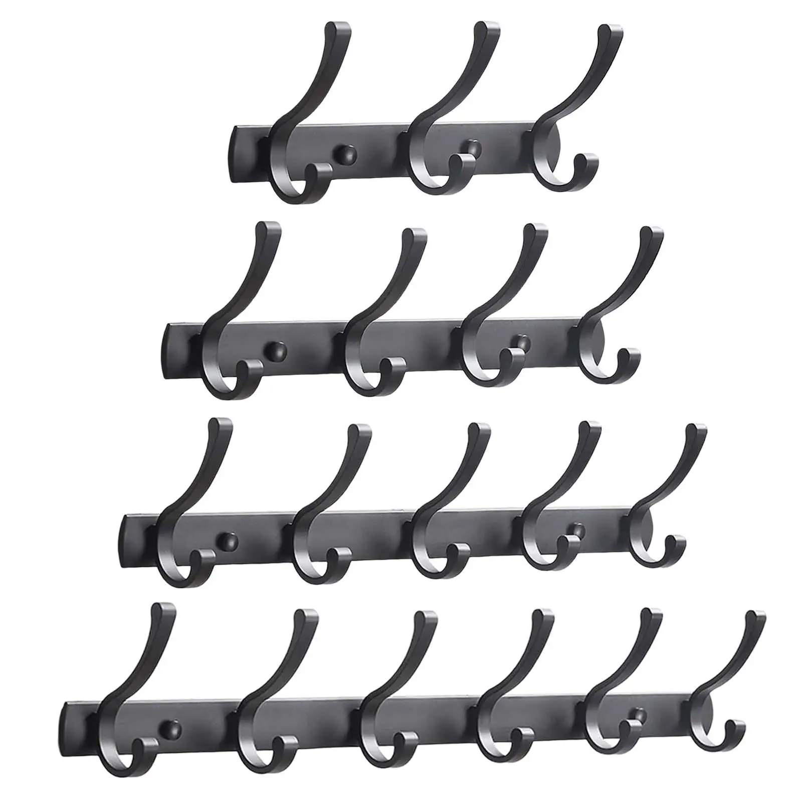 Coat Hook Rack Kitchen Toilet Organizer Hooks Coat Hat Hanger for Scarves Clothes Coat Rack Wall Mounted Scarf Hook Living Room