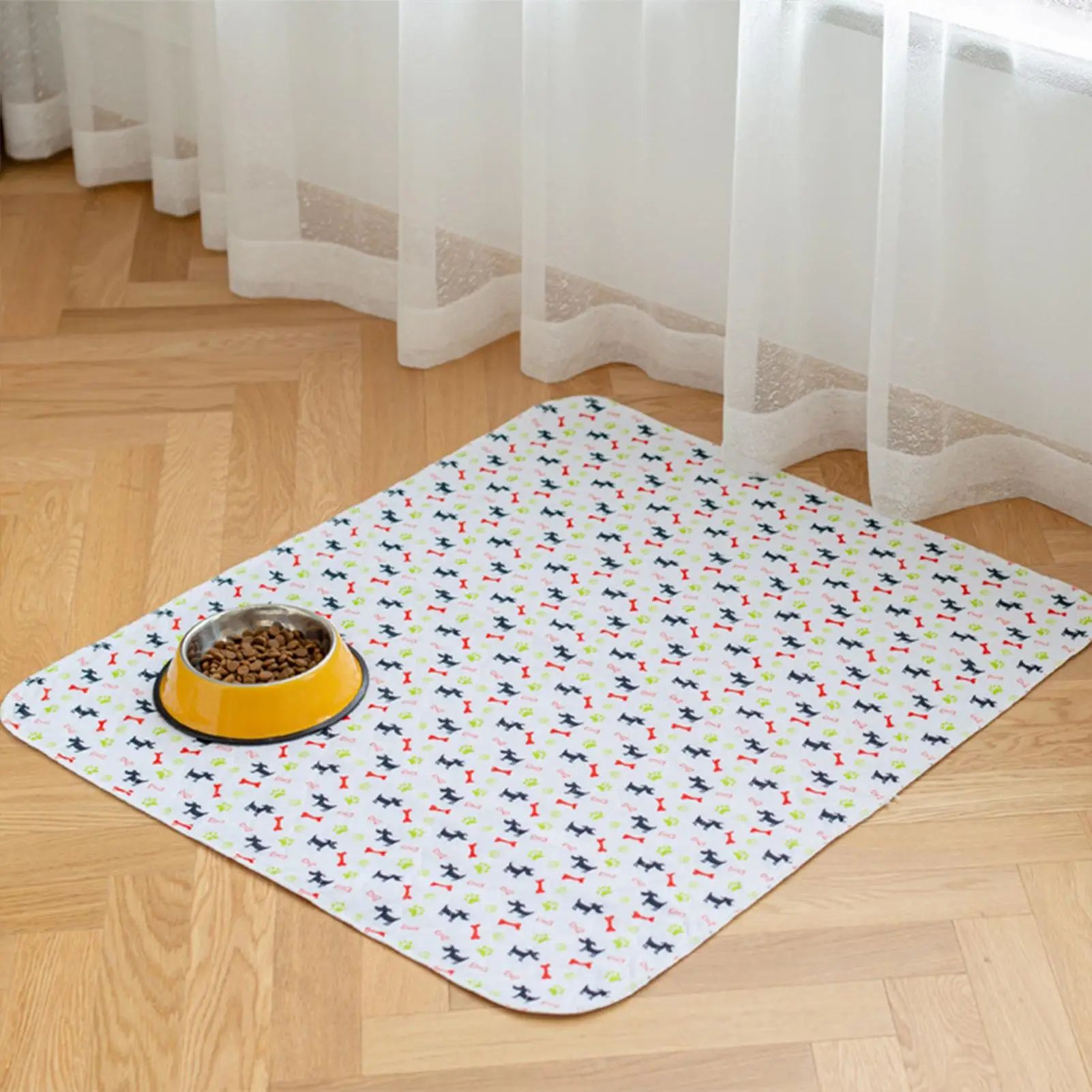 Washable Dog Pee Pads Fast Absorbent Training Mat Leak-Proof Non-Slip Pet Training Pads Reusable Puppy Pee Pads for Home Travel view 2