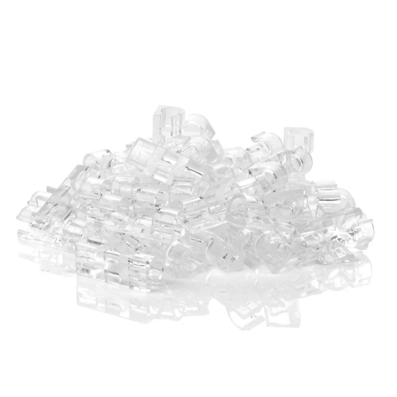 Cable Organizer Clips Cable Management Desktop & Workstation ABS Wire Manager Cord Holder USB Charging Data Line Bobbin Winder