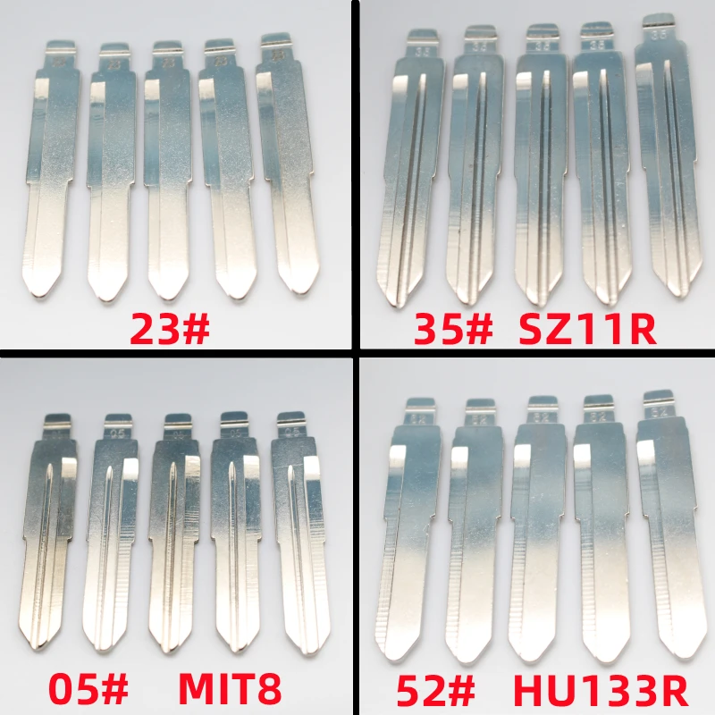 

FLYBETTTER OEM 50 шт. SZ11R MIT8 HU133R металлическая пустая необрезанная лезвие дистанционного ключа для Suzuki для Keydiy KD Xhorse VVDI JMD