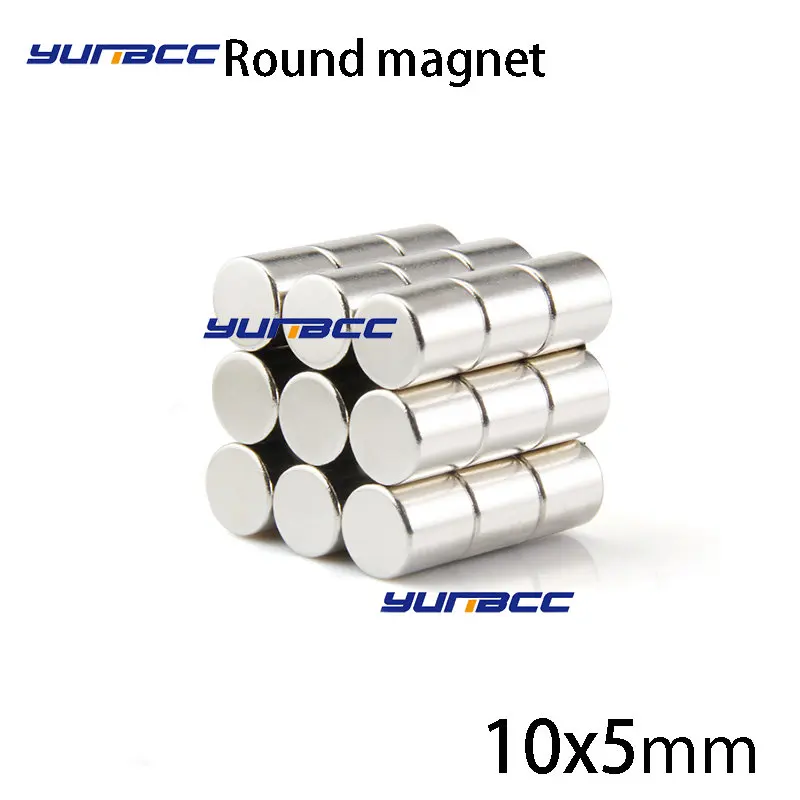 10x5mm Round N35 Strong Magnet Super Powerful Magnetic Magnets Fridge Imán Electroiman Iman Powerful Neodymium Magneat Magnesium