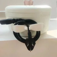 Kitchen Storage Wire Winder, Household Traceless Plug Fixed Power Cord Organizer, Wire and Cable Management, Home Storage Tools 5