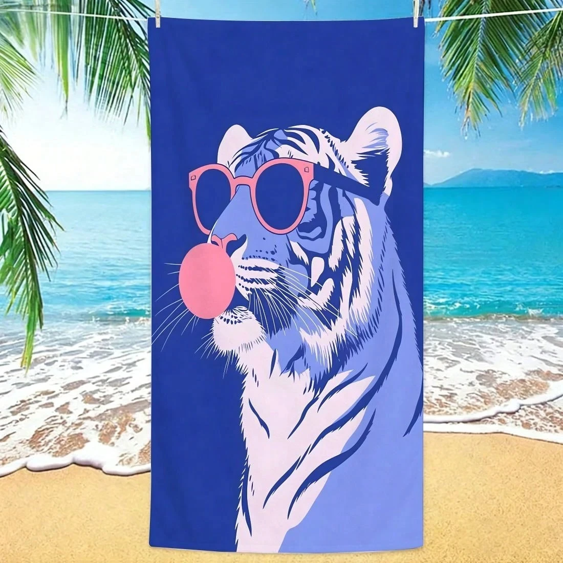 Bubble Gum Machine - 1PC Funny Bubble Gum Tiger Beach