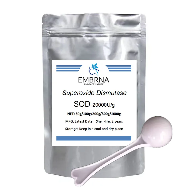 

20000U/G Superoxide Dismutase SOD Powder,Delay Aging,Resist Oxidation and Remove Spots,Certificate Of Authenticity,Free Shipping