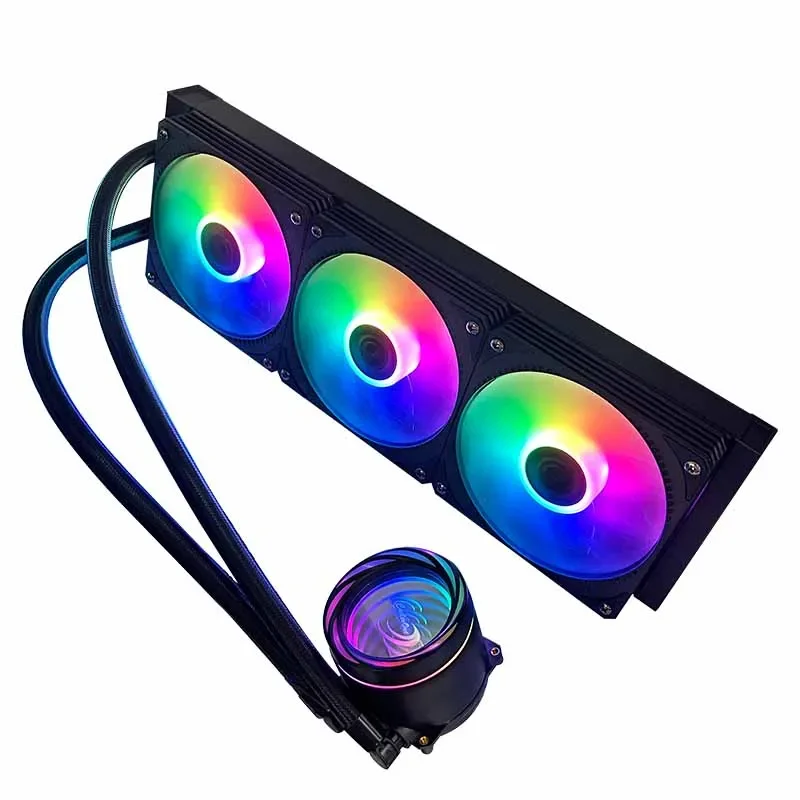 Original brand newCPU Heat Dissipation Cooler 360MM Liquid Water Cooling Computer Gaming PC Cooled Radiator 360mm AIO Cooler