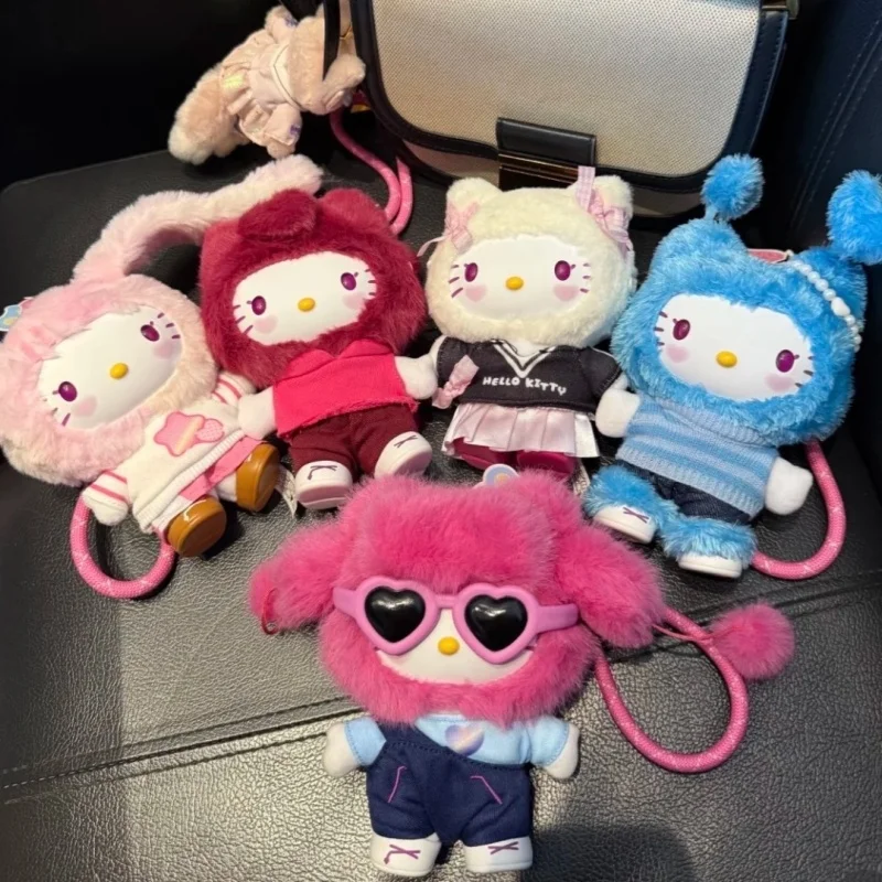 

Новое поступление, оригинальная серия Hellokitty Pop Star, модная слепая коробка, милая подвеска, украшение, игрушка-кукла для девочки, подарок на день рождения, в наличии