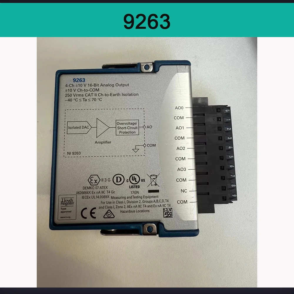 

For N-I Module NI 9263