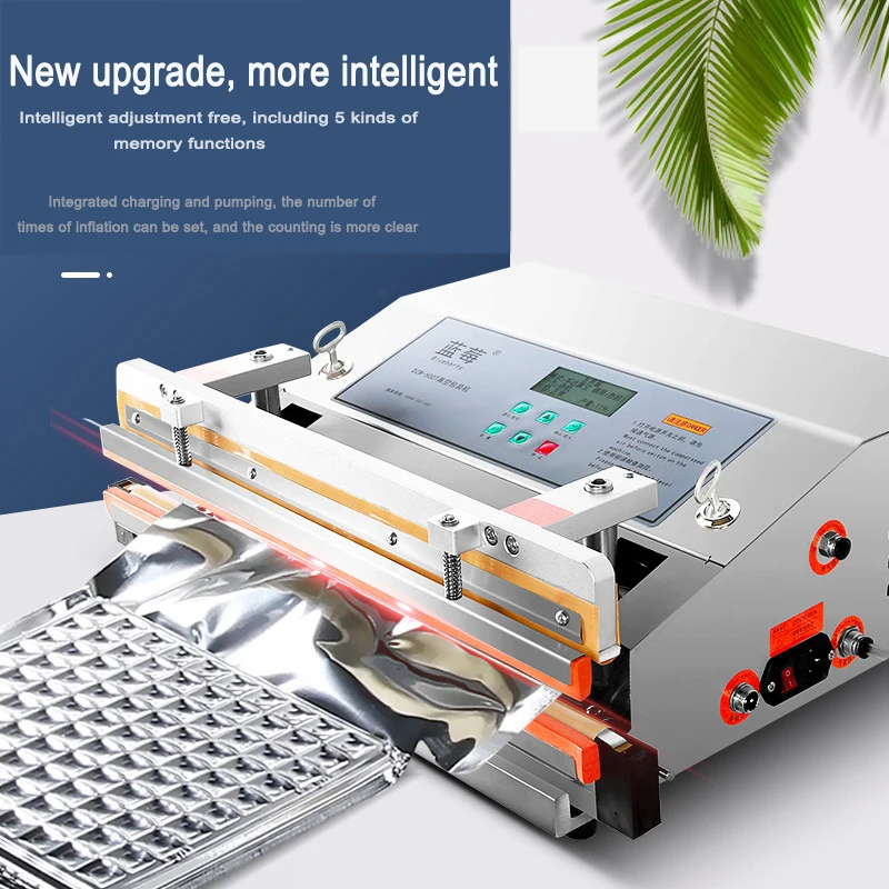 التلقائي الغذاء فراغ ختم السدادة آلة التجارية الهوائية الخارجية فراغ التعبئة والتغليف باكر آلة الحفاظ