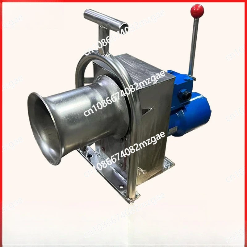 Hydrauliczny poziomy żuraw kotwiczny ze stali nierdzewnej 304, żuraw o udźwigu 1 tony.