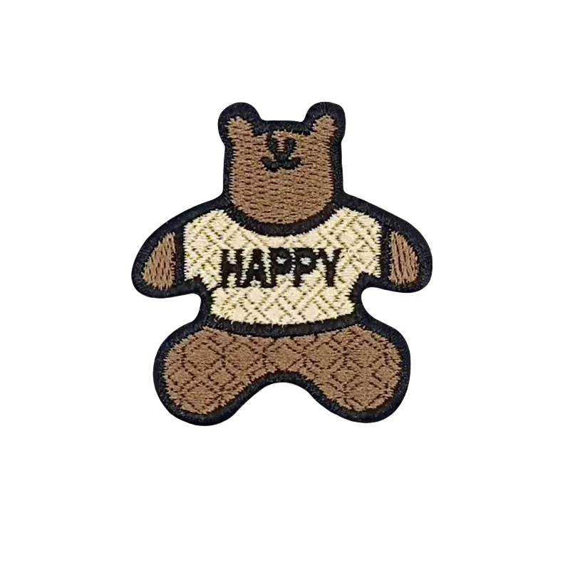 Cartoon Pattern Embroidery Cloth Sticker Cute Animal Computer Embroidery Seal Clothing Decoration Clothing Patch Patch Sticker