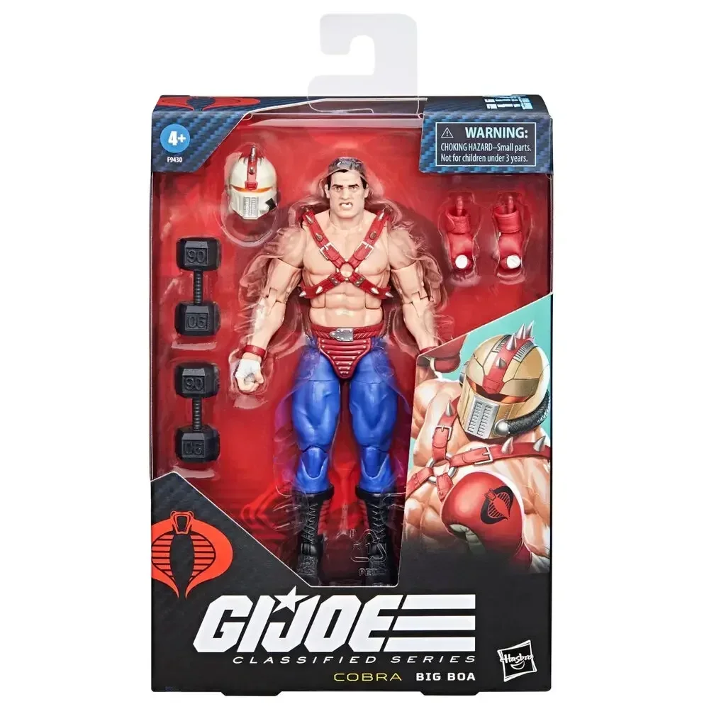 

Hasbro G.I. Joe Classified Series 6' 114 Cobra Big Boa Action Figure - Collectible Model Toy for Hobbyists And Gifts