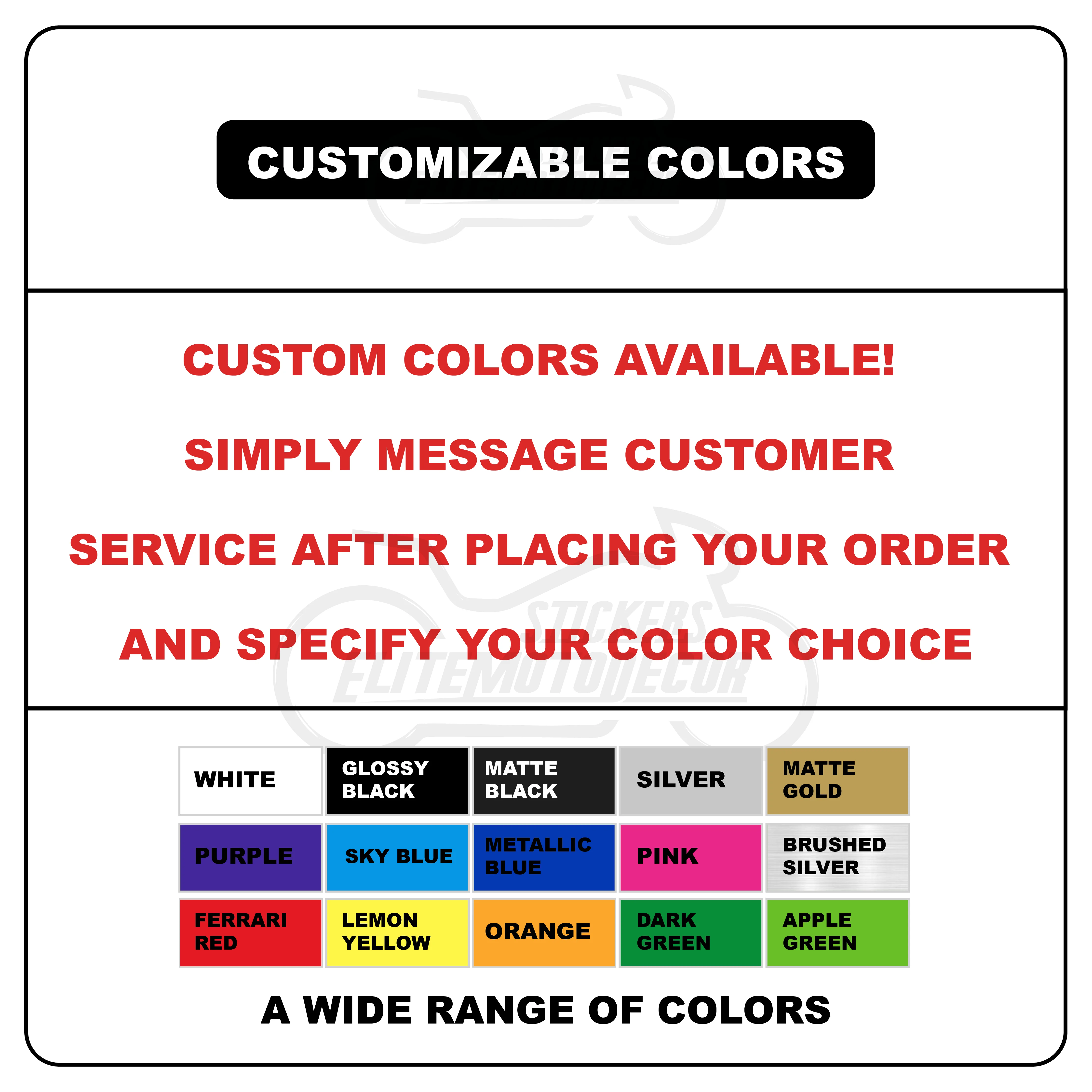 Motorcycle H2R Line Stripes Sticker Vinyl Decal forKawasaki Ninja H2 H2R Line Sticker 2015–2024 Body Fairing Decorative Sticker