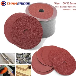 100/125mm Round Sandpaper Disk Abrasive Polish Pad for Angle Grinder Metal Wood Stone Grinding Polishing Abrasive Paper 20-50pcs