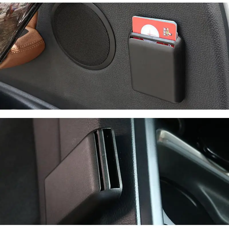 New Universal Car Interior Card Holder Multi-function Portable Card Storage Box Car Sun Visor Card Slot Box