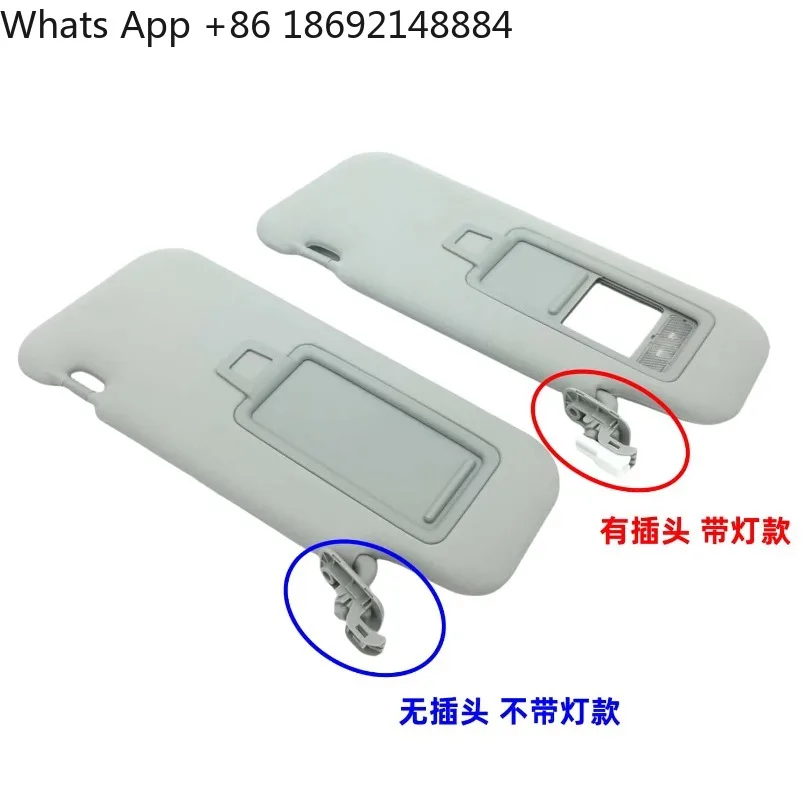 Car Front Sun Visor Sunshield with Makeup Mirror Replacement for Atenza Axela CX‑4 Interior Sun Shade Panel in Stock