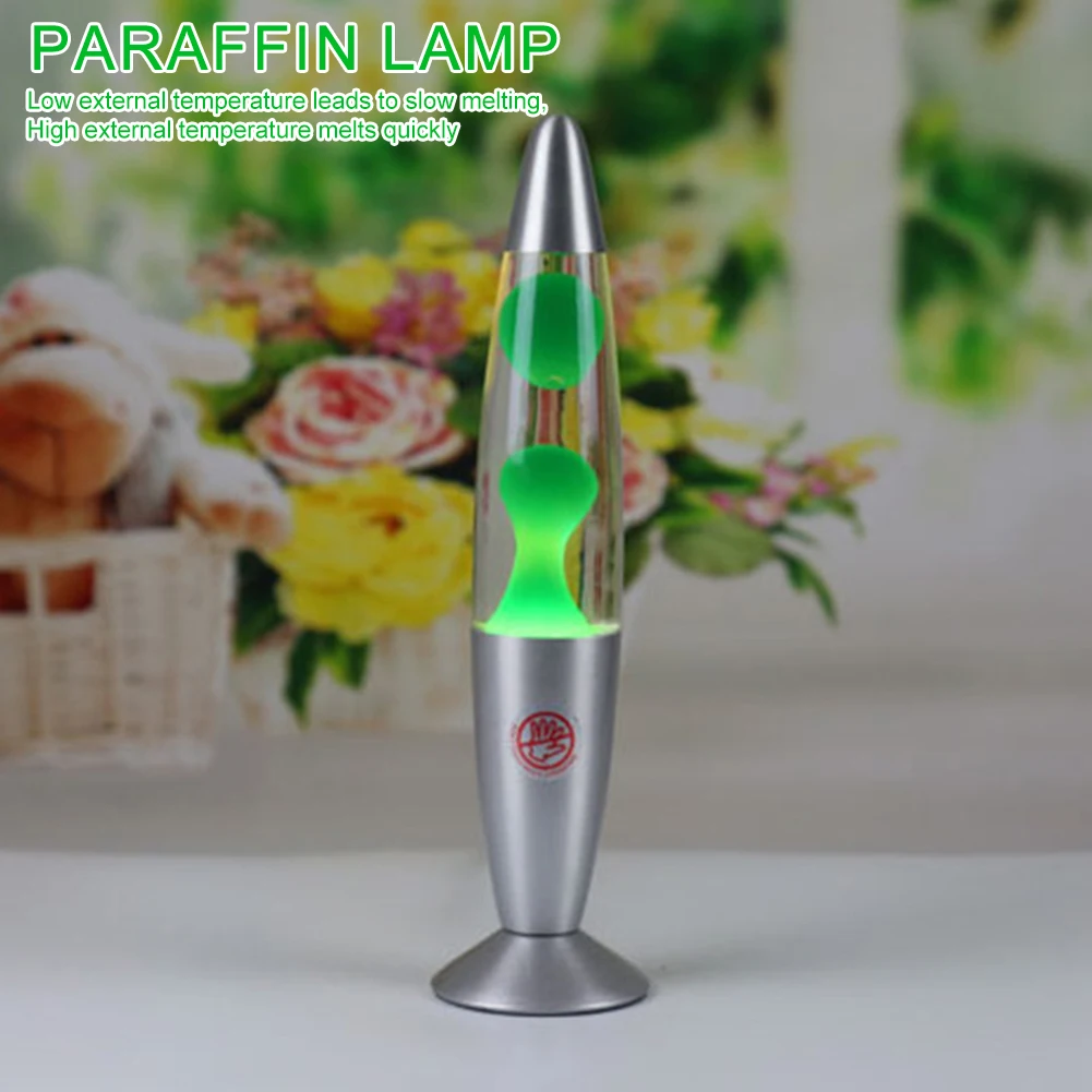 Volcanic Lava Lamp 25W Peace Motion Lava Lamp Aluminum Alloy Base Creative Volcano Lava Night Light for Home Living Room Bedroom