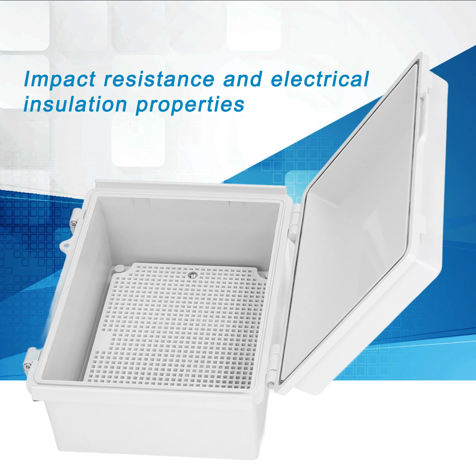 

Распределительная коробка ABS Распределительная коробка IP67 Водонепроницаемый электрический корпус «сделай сам» для использования в помещении и на открытом воздухе 220x170x110 мм Корпус электроники