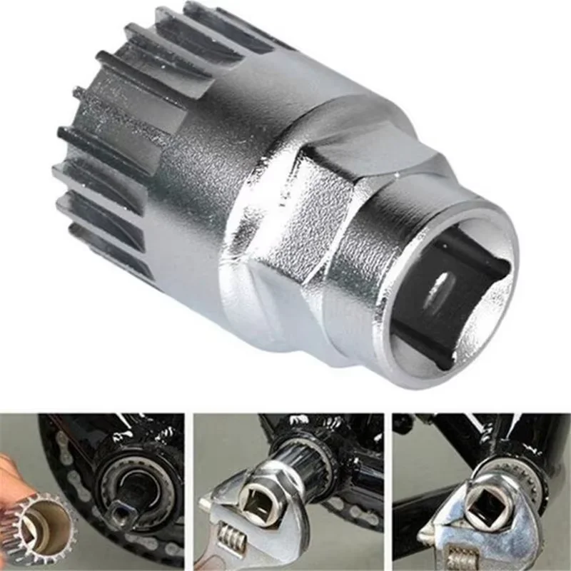 

Bicycle Bottom Bracket MTB Bike Crank Extractor Remover BB Puller 20 Teeth Wrench Cycling Maintenance Repair Tools Accessories