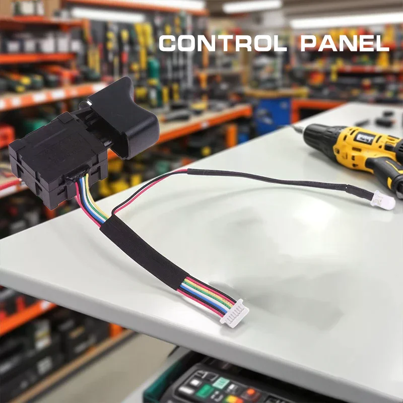 Control Board+Switch For Dayi 2106/161/169 Brushless Electric Wrench Motherboard Accessories Speed Switch Drive Board Controlle