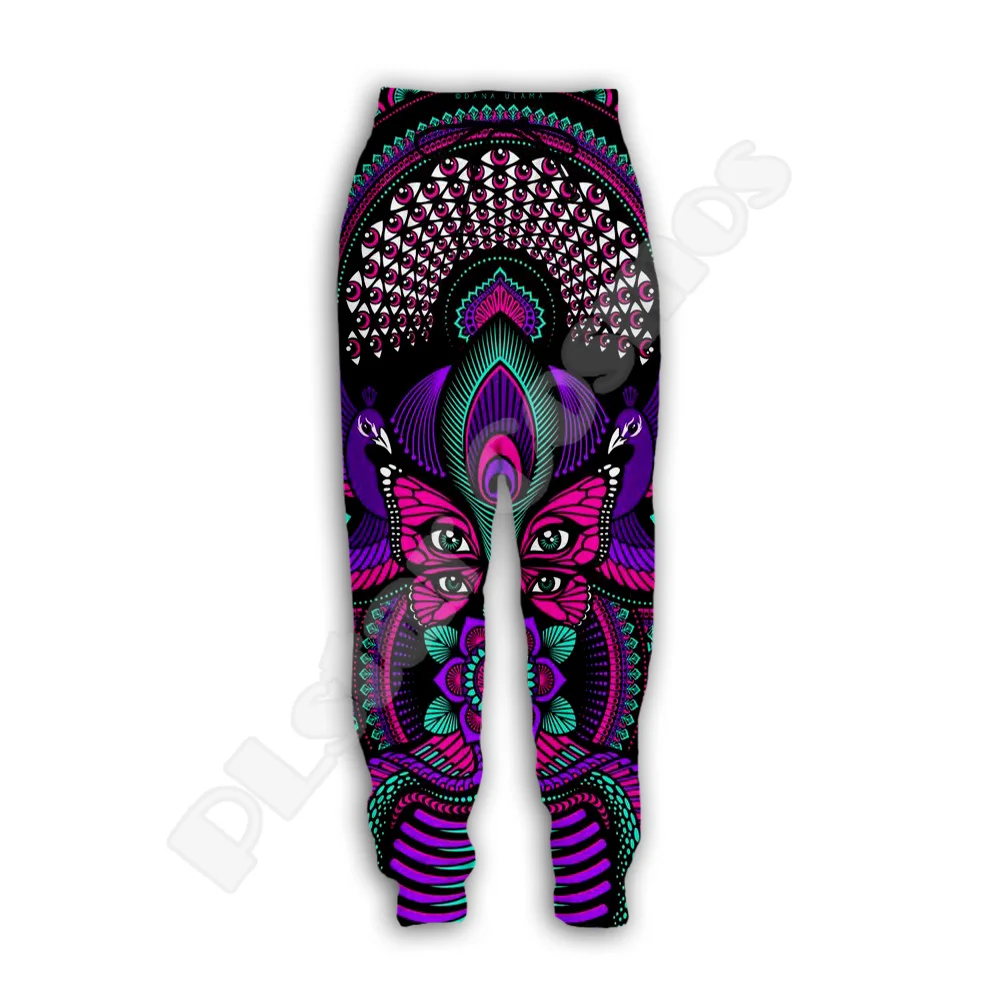 NewFashion Trippy Buddha Mandala Psychedelic Colorful Retro 3DPrint Men/Women Streetwear Joggers Pants Funny Casual Trousers X2