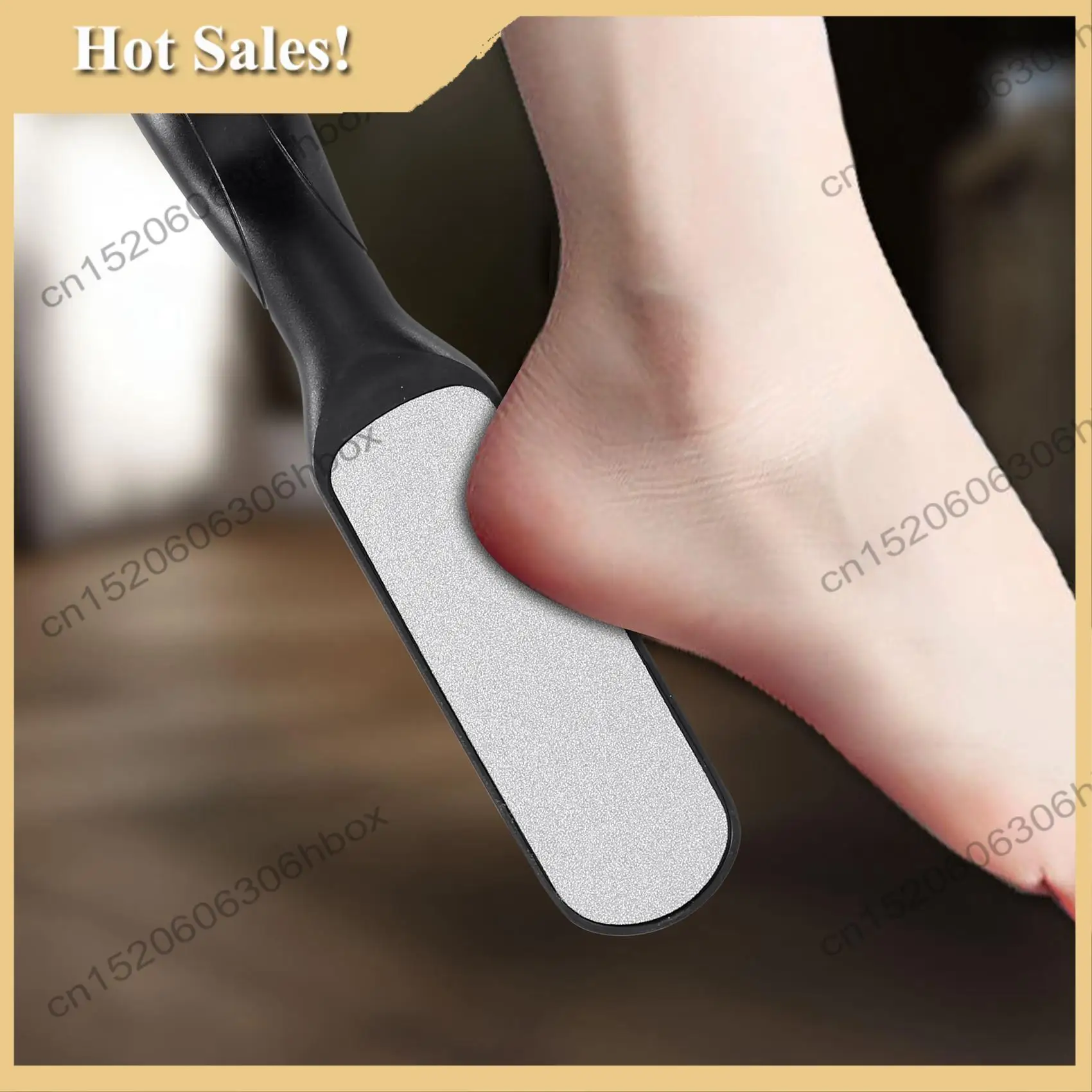 

-HOPE Pedicure Rasp Foot File Callus Remover For Hard Skins And Chapped Skin Corns, Feet Scrubber Scrubber Cleaner File 2 PCS /