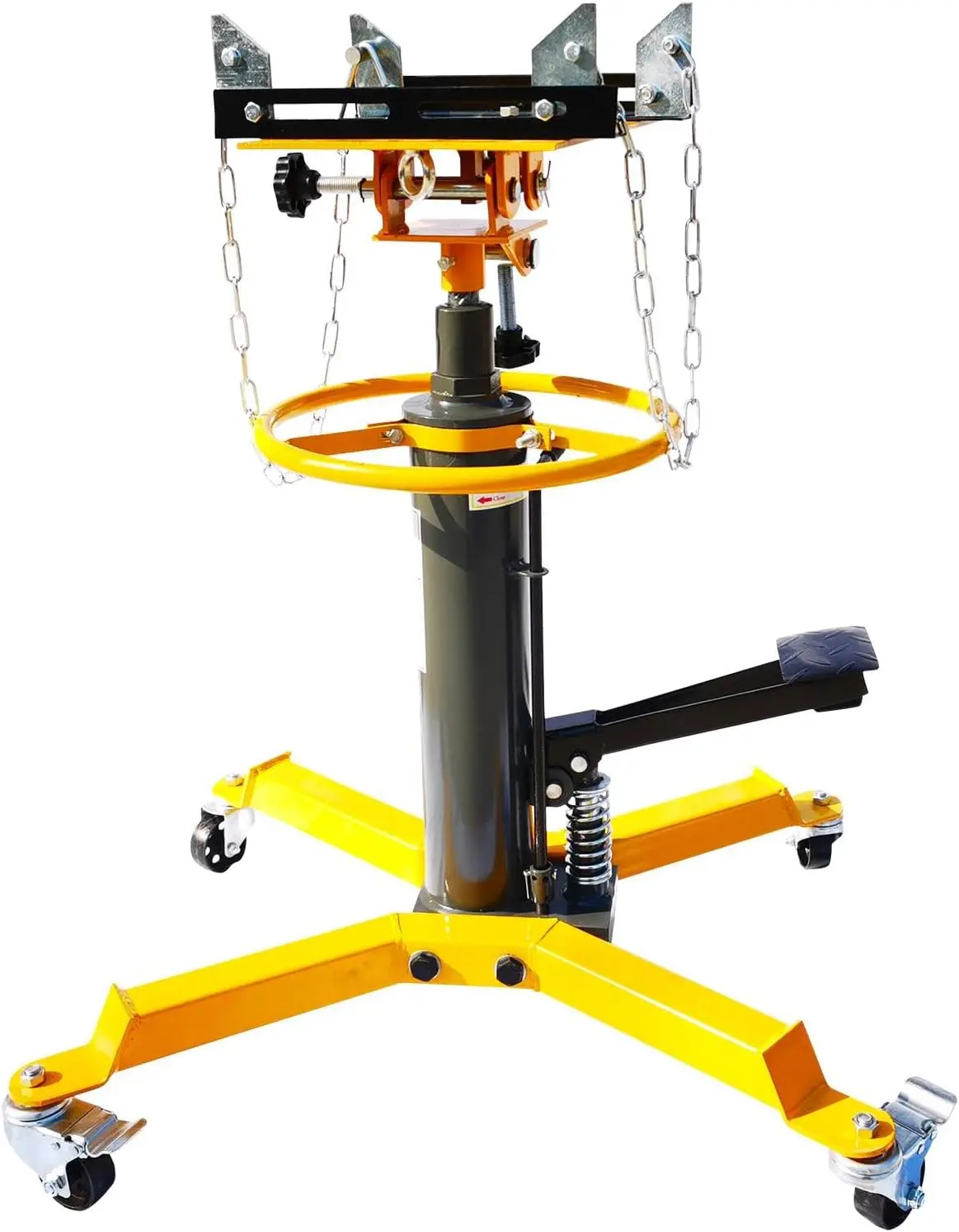 

Пружинный напольный домкрат гидравлической коробки передач 1600 фунтов, 360 градусов ° Поворотное колесо с тормозами