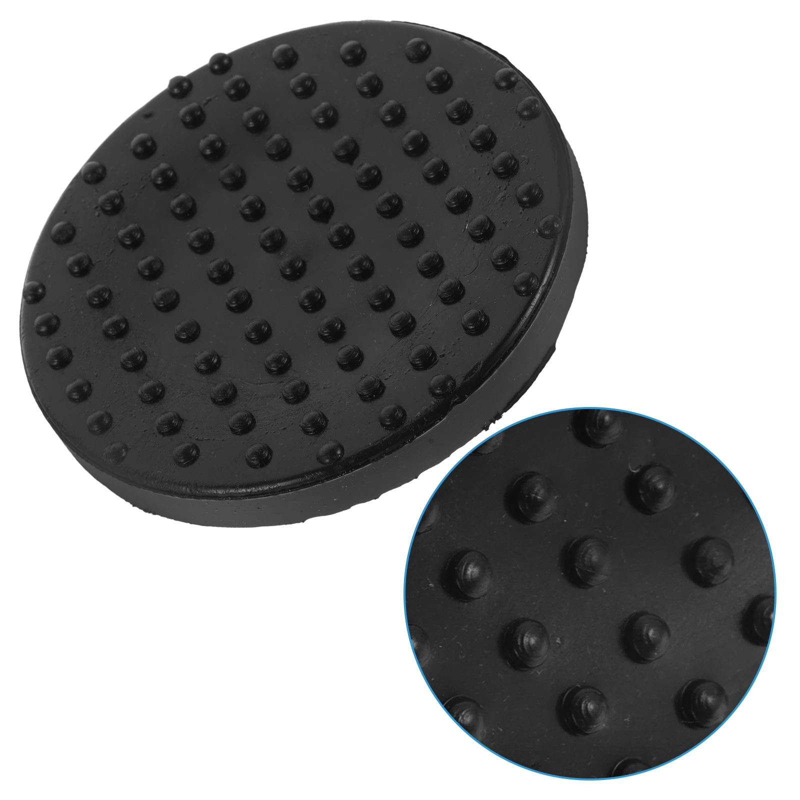 

4 Pieces Jack Foot Thickened Rubber Lift Pads Universal Adapter Floor Jack Automotive Rubber Car Lift Pads Round Guard