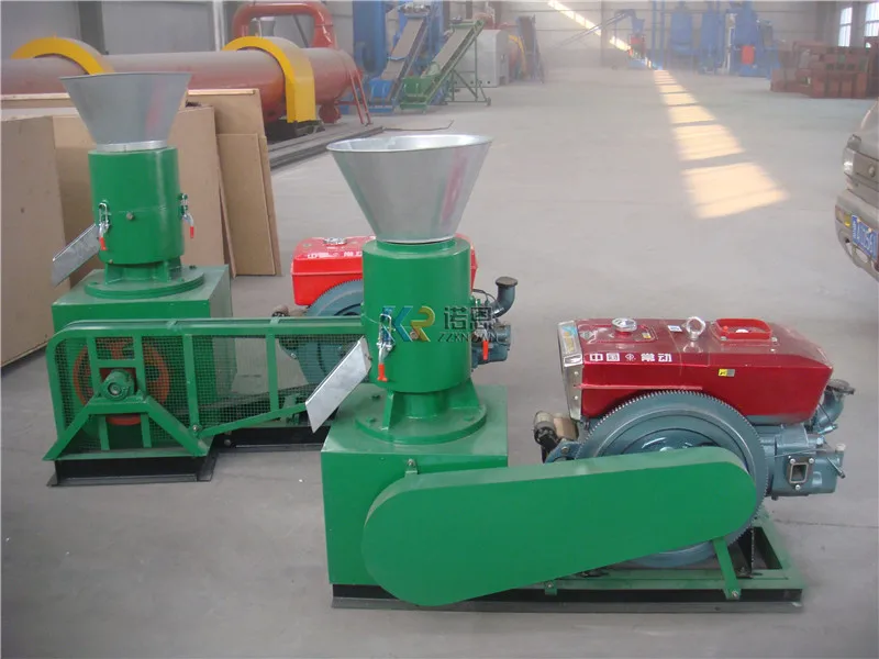 Industrial Diesel Wood Pellet Mill Machine Animal Agriculture Wood And Feed Pellet Press Making Mill