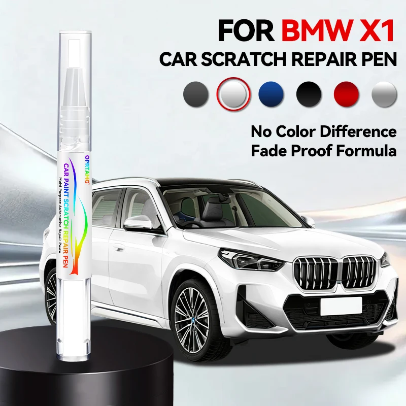 

Ручка-корректор для ремонта автомобильной краски для BMW X1 1996-2026 годов, аксессуары для устранения царапин, цвета: белый, черный, красный, серый, серебристый