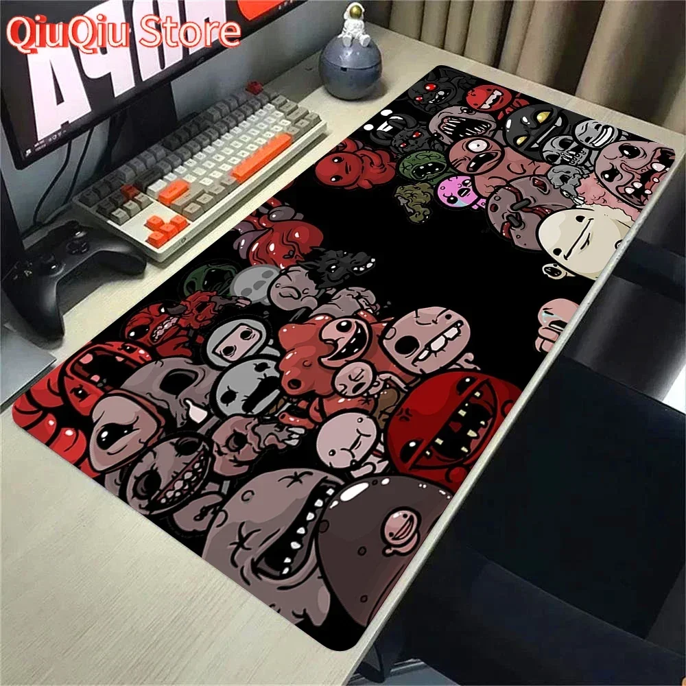 

Gamer The Binding Of Isaac Коврик для мыши Игровой коврик для клавиатуры Компьютерные аксессуары Настольный коврик Коврики для мыши Резиновый коврик Шкаф для ПК Moousepad