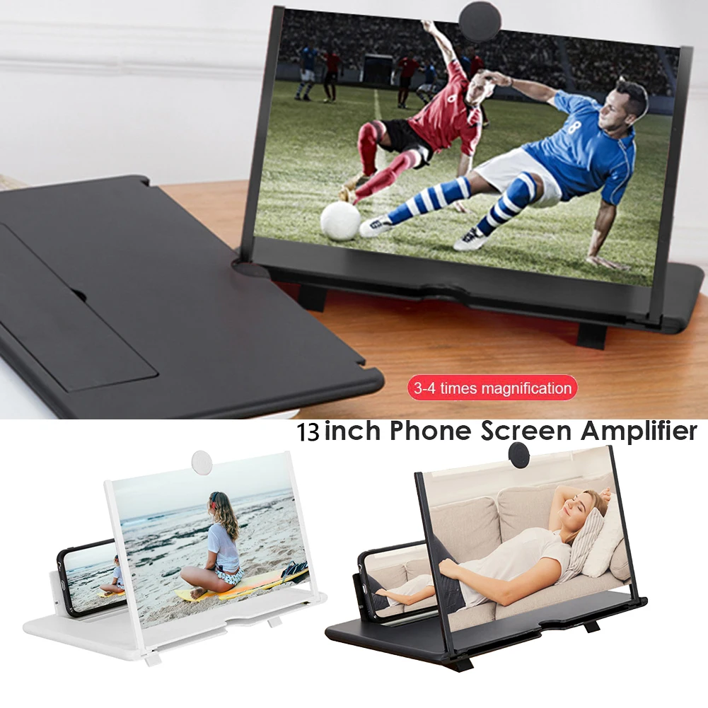 

Портативный 3D-увеличитель экрана телефона, складная подставка-держатель, видеоувеличитель, увеличительный стеклообразный экран для мобильных устройств