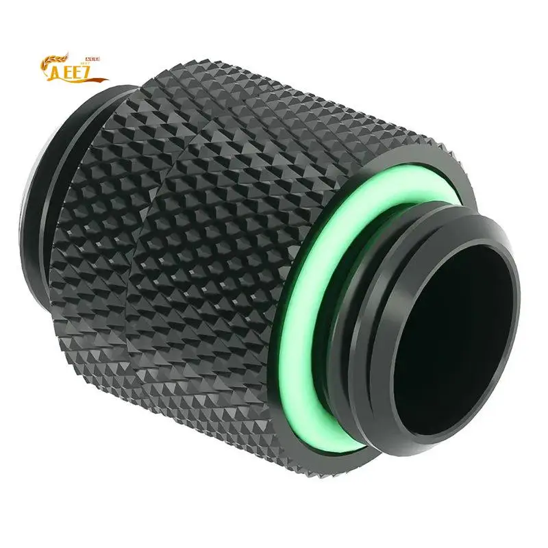 AEE7-TBX2D-02 Adapter G1/4 Extender Fitting Rotary Male To Male Rotatable Pump To Reservoir Rotary Fitting Connector