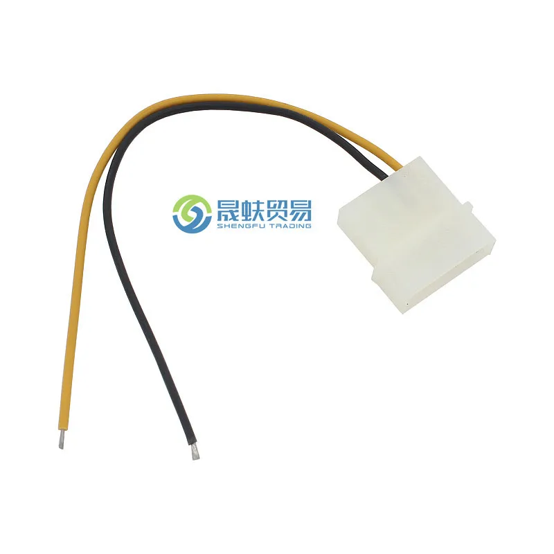 DLarge Mouth4PInterface Conversion2Line источник питания для ПК case12VData cable3A контроллер питания Cord15cm