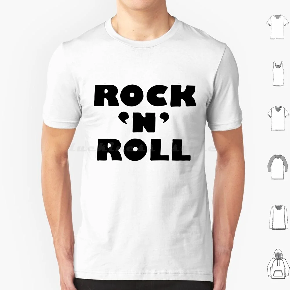 Rock N Roll-Lg T Shirt Big Size 100% Cotton Liam Gallagher N Roll Noel Gallagher Wonderwall Supersonic Whats The Story Morning