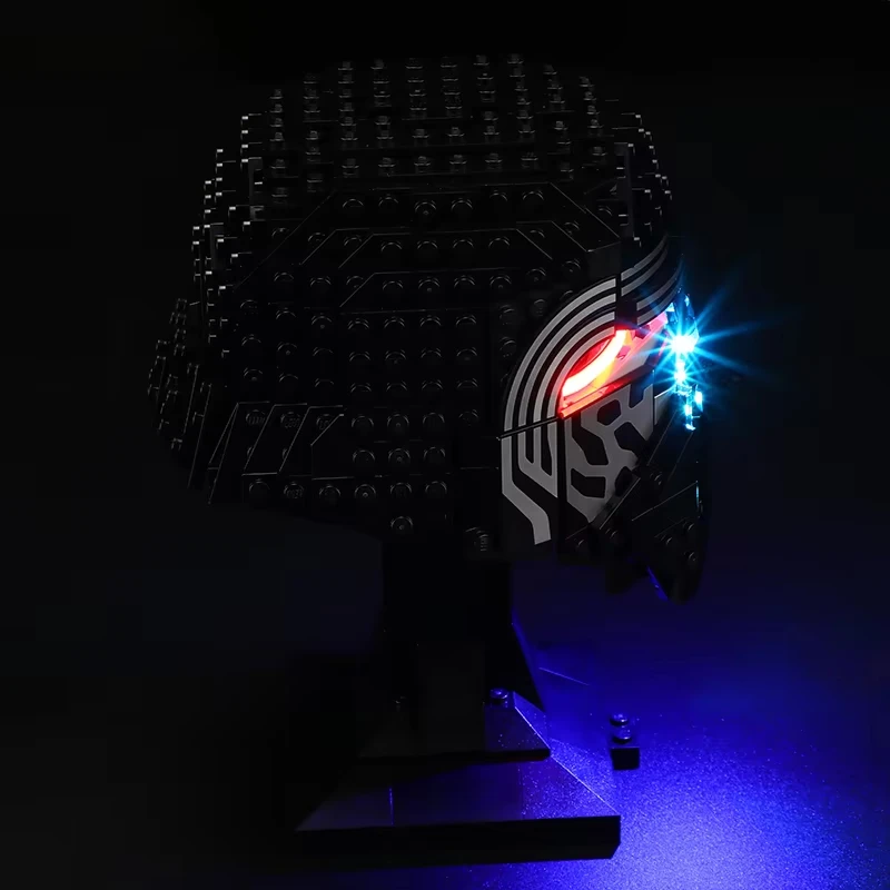 DIY LED Light Kit สําหรับหมวกกันน็อค LEGO 75415 (เฉพาะไฟ LED,ไม่มีบล็อกรุ่น)