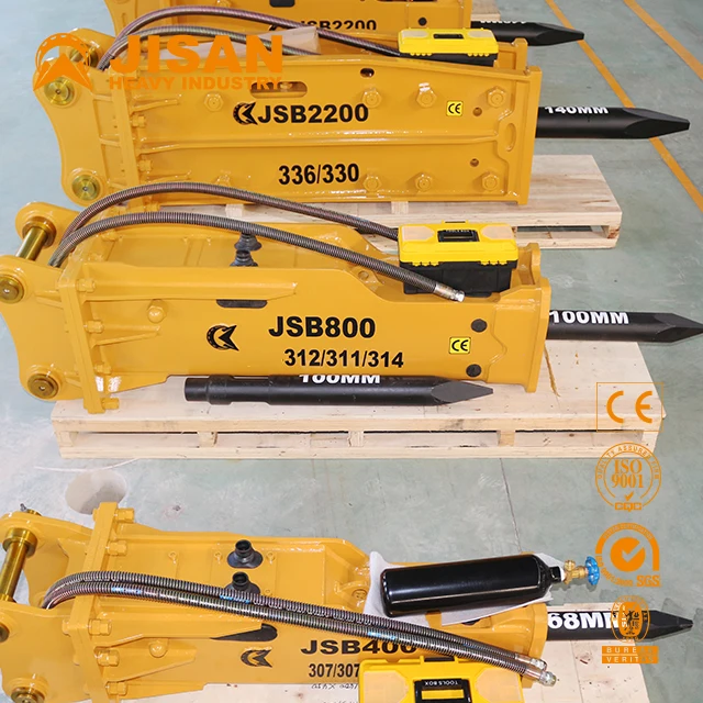 

Factory Priced 100mm Chisel Excavator Demolition Fine Hydraulic Hammer Breaker