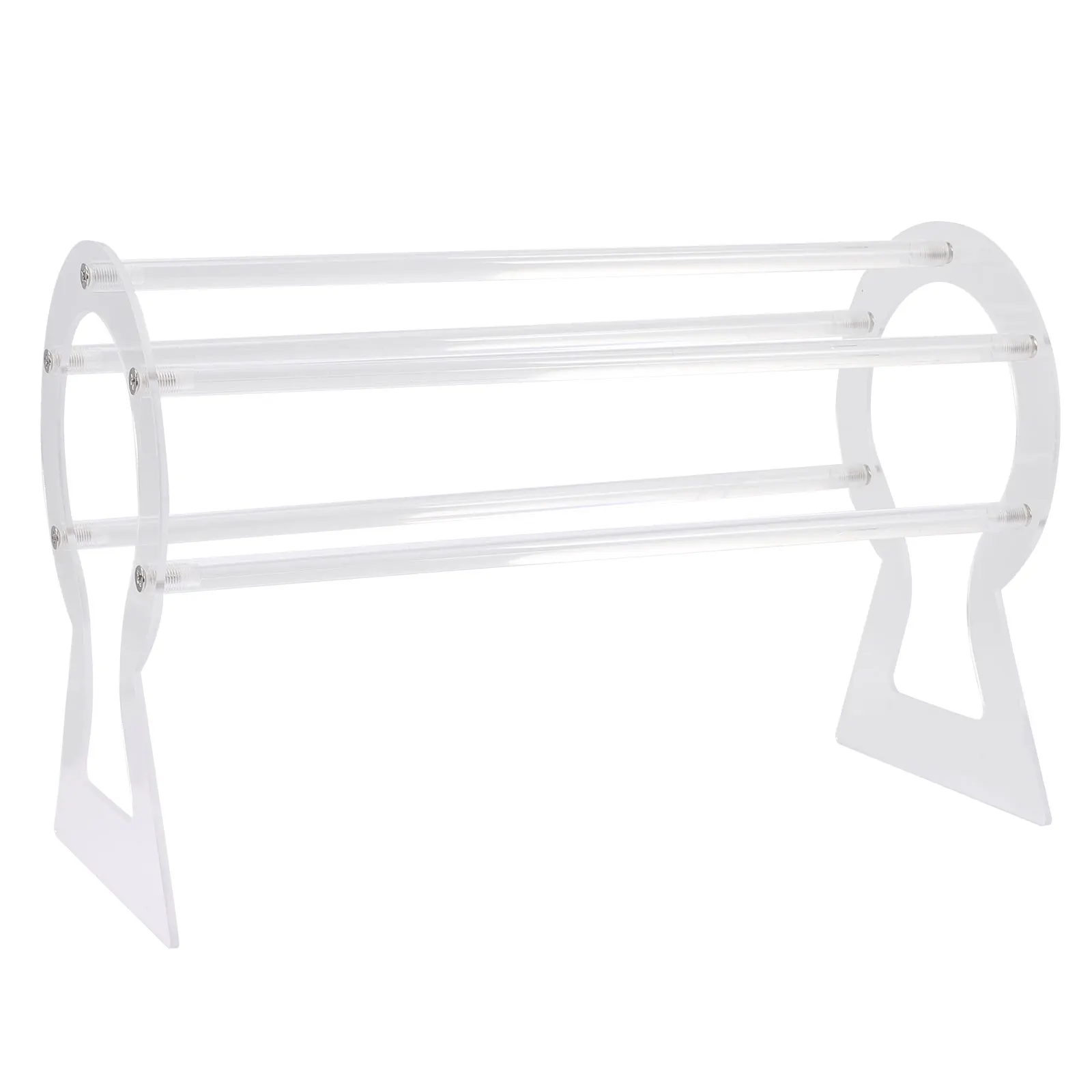 

Jewelry Storage Rack Headband Holder Organizer Acrylic Hair Hoops Stand for Home Shop Cabinet Display Scratch Resistant