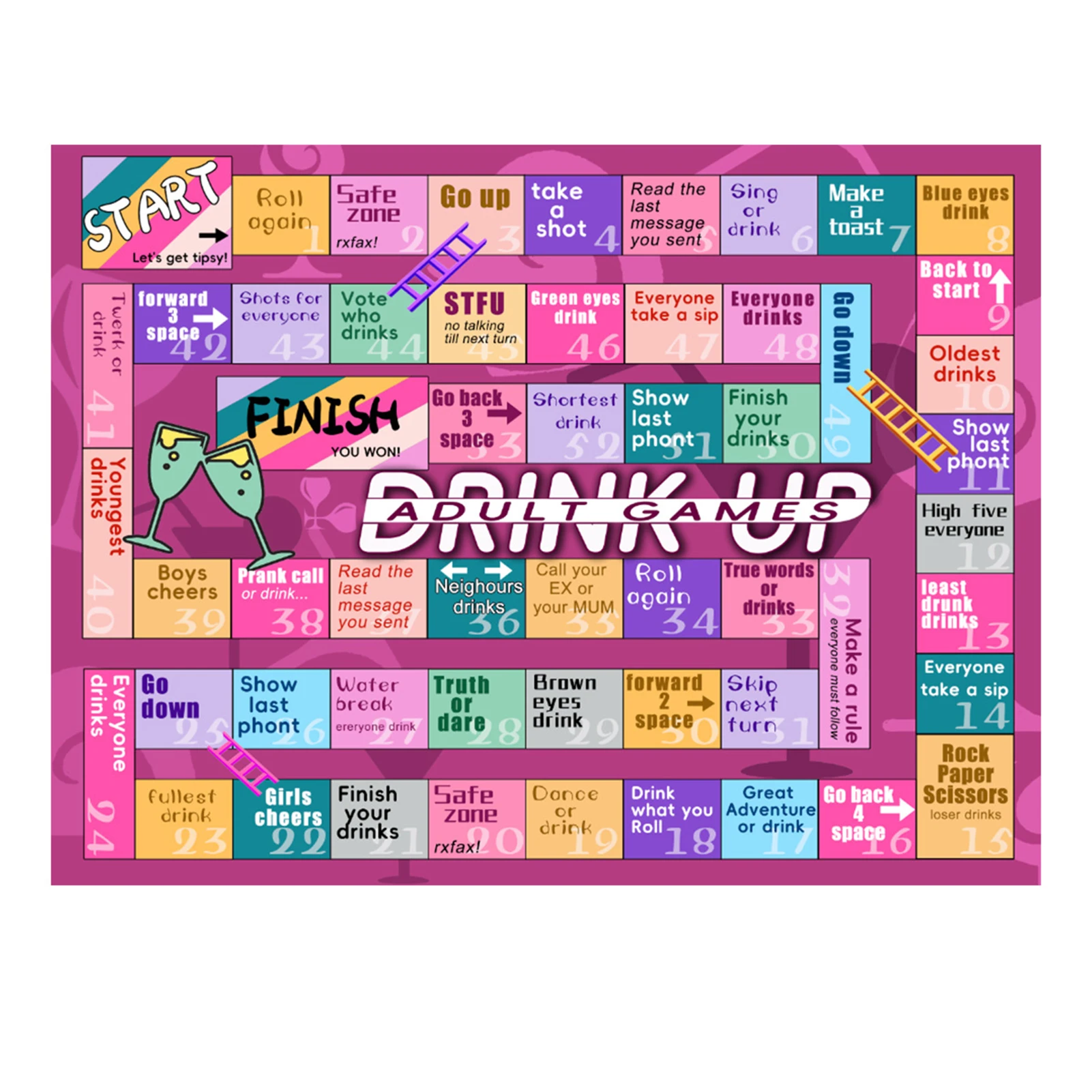 大人のための飲酒ゲーム軽量ポータブルゲームおもちゃ男性女性用 - Party Games Adults Drinking のレビューと価格