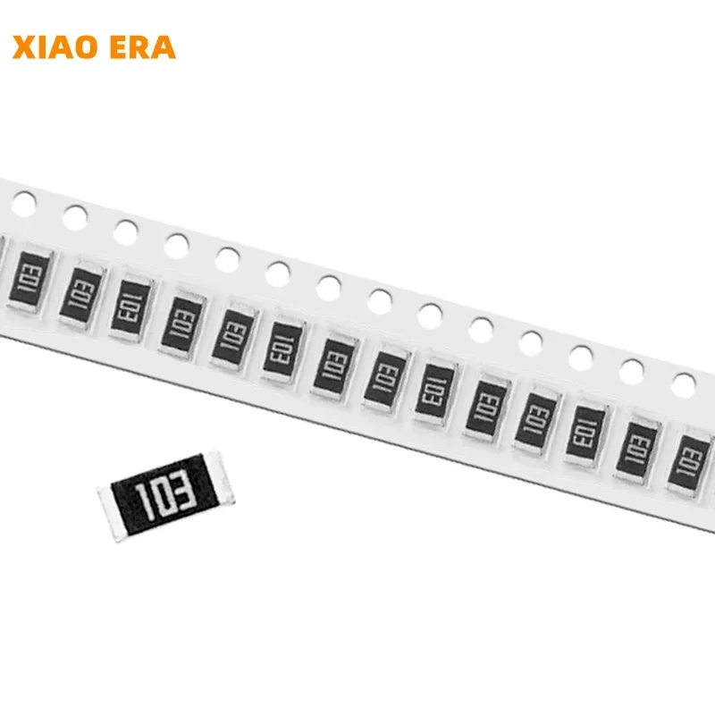 Kit Resistor SMD com Valor Total, Assorted Set, DIY Assorted Set, 1% de tolerância, 0R-22M, 5.6M, 6.2M, 6.8M, 7.5M, 8.2M, 9.1M, 10 Ohm, 2010, 100 PCes