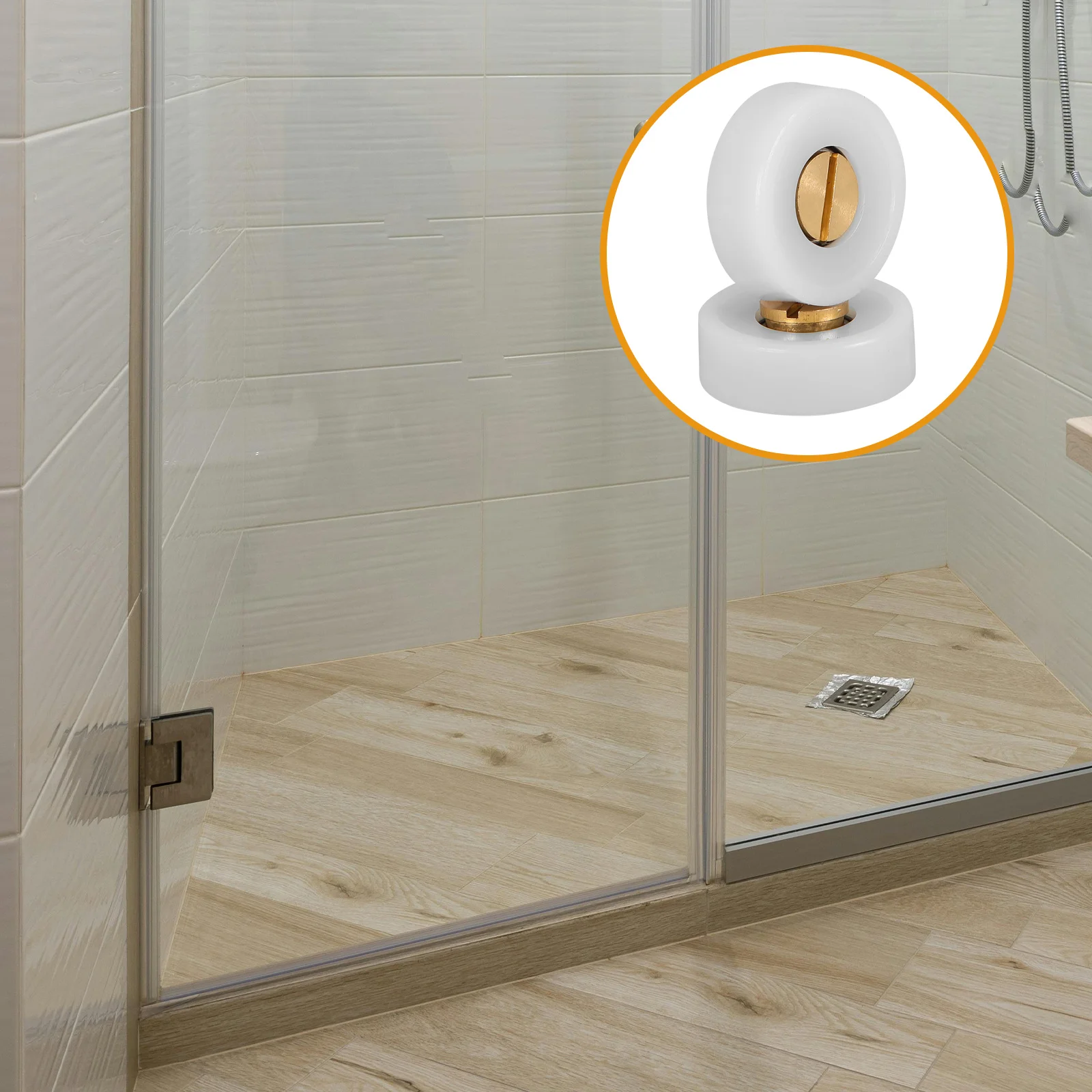 

2Pcs Window Screen Sliding Door Pulley Roller U Type Groove Wheel Heavy Duty Track Bearing Smooth Rolling Replacement