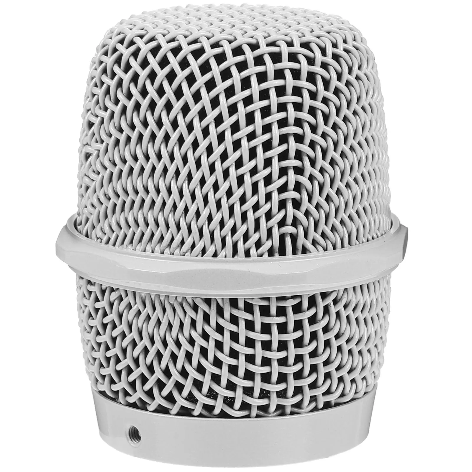 

Microphone Mesh Head Replacement Cover Microphones Metal Grille Wireless Supplies Component