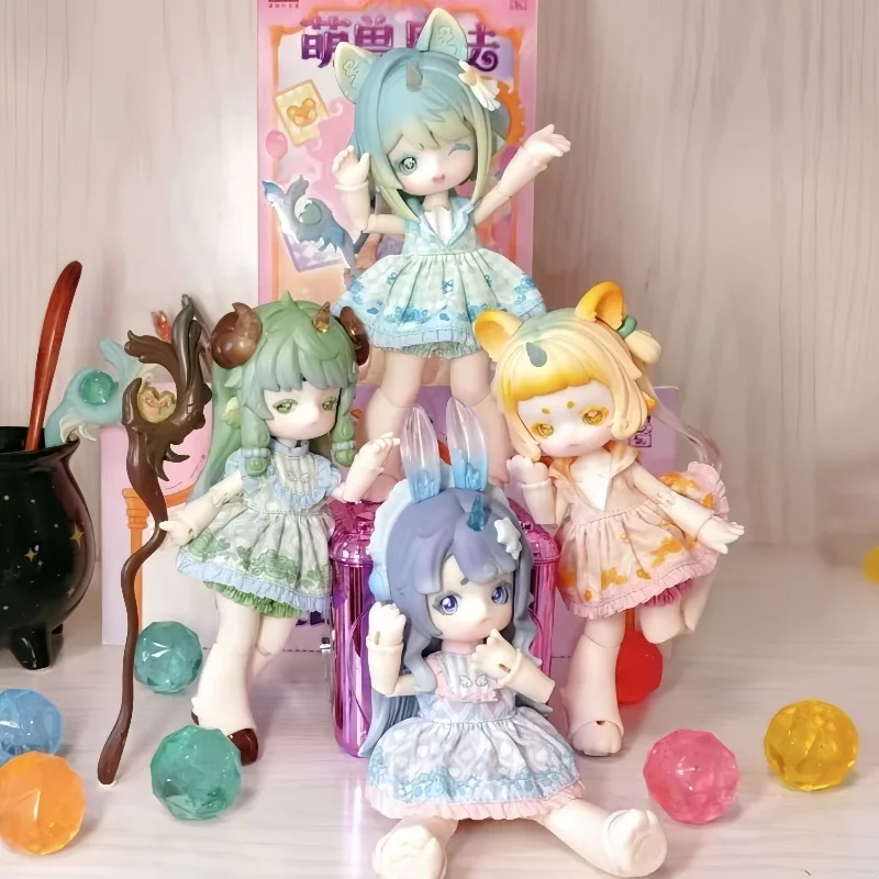 

В наличии новая коробка Penny'S Box Antu Cute Beast Magic Series слепая коробка ПВХ BJD шарнирная кукла Beast Body Аниме подвижная фигурка подарки