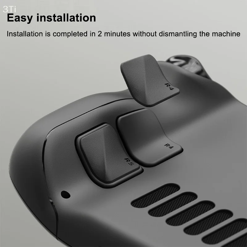 4 шт. набор для улучшения задней кнопки для Steam Deck OLED игровая консоль, комплект защиты кнопок для Steam Deck LCD