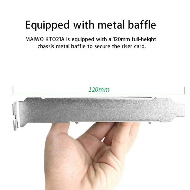 MAIWO KT021A SSD Adapter Card IDE TO M.2 (NGFF) SATA Protocol SSD Desktop Computer Adapter Card With Baffle
