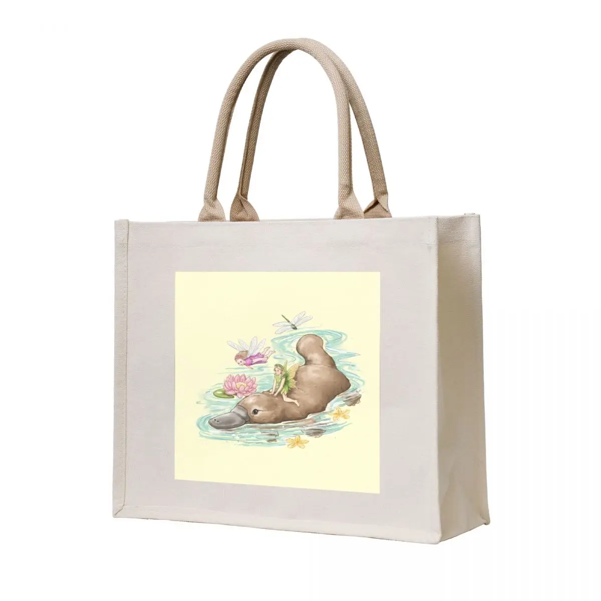 

Australian Fairies - Platypus Tote Bag Large bags for women large size bags Handbags Women's shopper bag